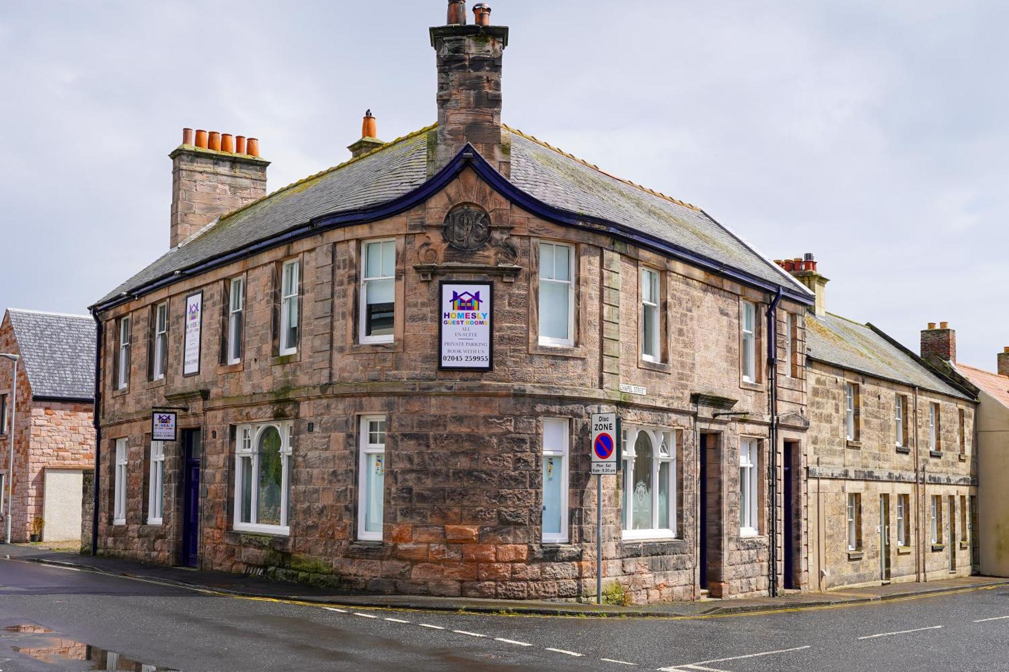 Homesly Guest Rooms, Comfortable En-Suite Guest Rooms With Free Parking And Self Check-In Berwick Upon Tweed Ngoại thất bức ảnh
